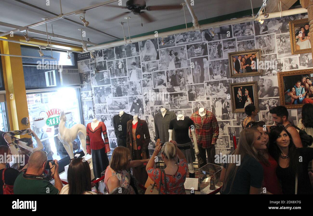 General View of the Central Perk pop-up cafe to mark 20th anniversary of  hit sit-com Friends TV series in Soho, New York City, NY, USA, on September  17, 2014. The opening of