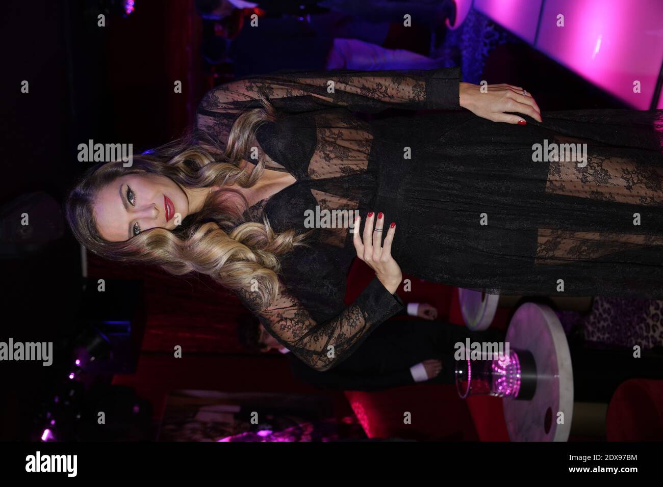 Clara Morgane launches her new calendar 'Clara Morgane 2015' at Pink Paradise in Paris, France on September 23, 2014. Photo by Jerome Domine/ABACAPRESS.COM Stock Photo
