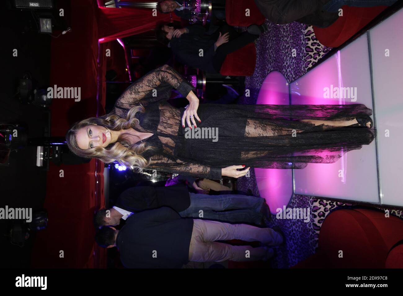 Clara Morgane launches her new calendar 'Clara Morgane 2015' at Pink Paradise in Paris, France on September 23, 2014. Photo by Jerome Domine/ABACAPRESS.COM Stock Photo