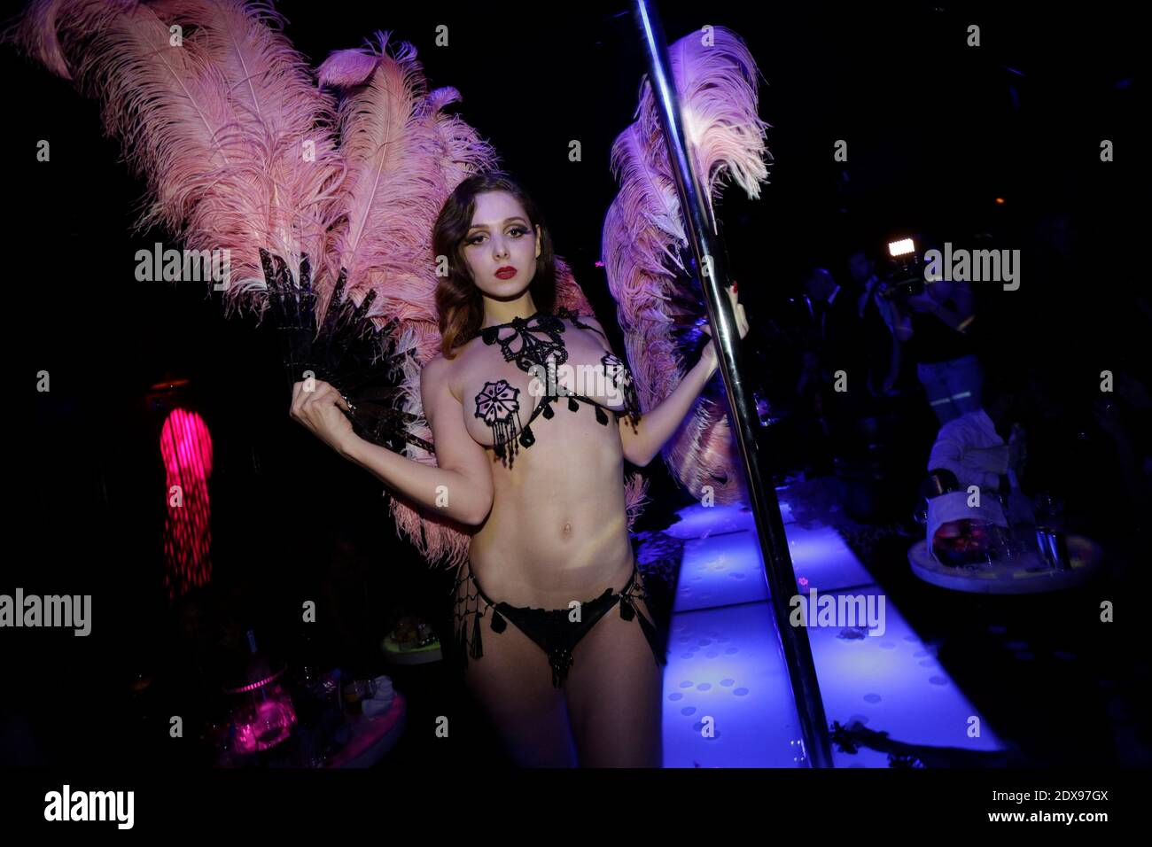 Exclusive Scarlett Diamond attending the New 'Pink Paradise' Opening