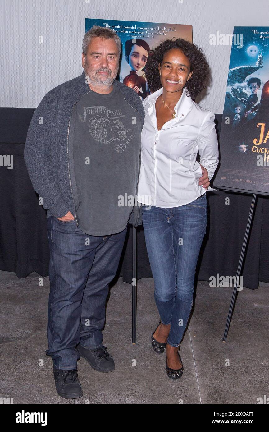Luc Besson and his wife Virginie Besson-Silla attend Jack and the ...