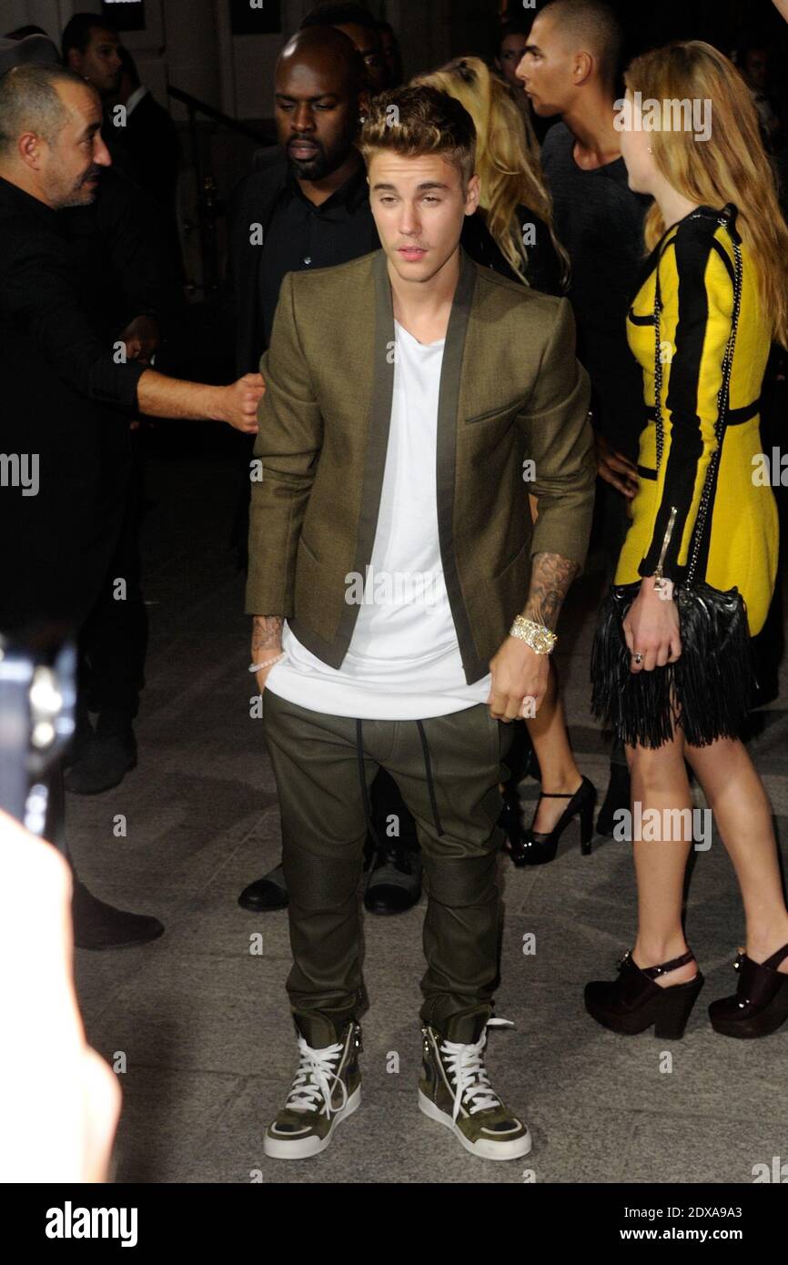 Justin Bieber Attending Cr Fashion Book Issue N5 Launch Party By Carine Roitfeld And Stephen Gan