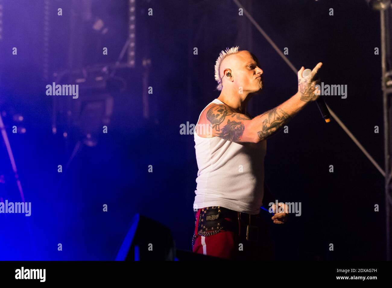 Keith Flint, Lead Singer of The Prodigy, Dies at 49 File pictures of