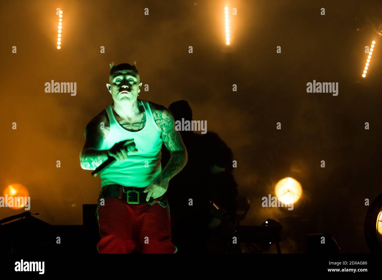 Lead singer of the prodigy hires stock photography and images Alamy