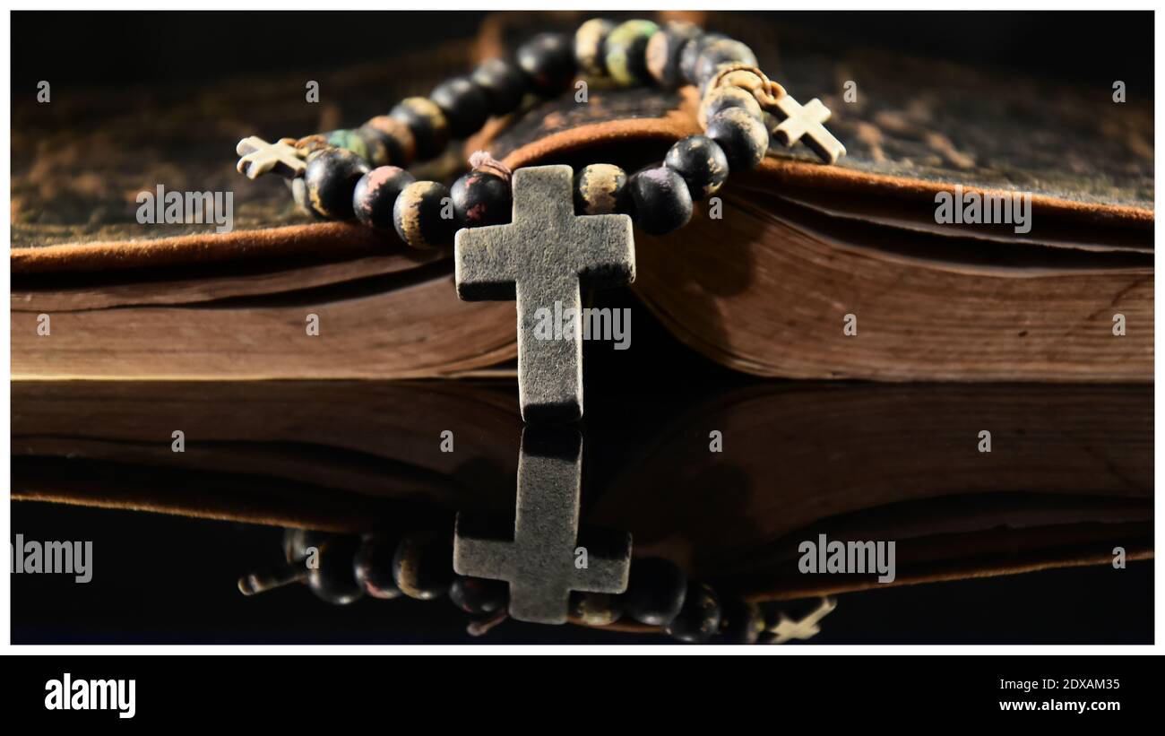 Upside down crucifix Cut Out Stock Images & Pictures Alamy