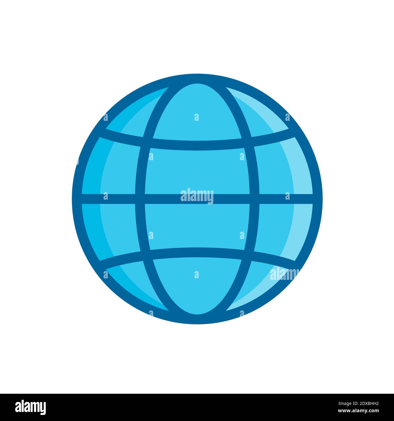 globe earth icon vector illustration isolated on white background Stock ...