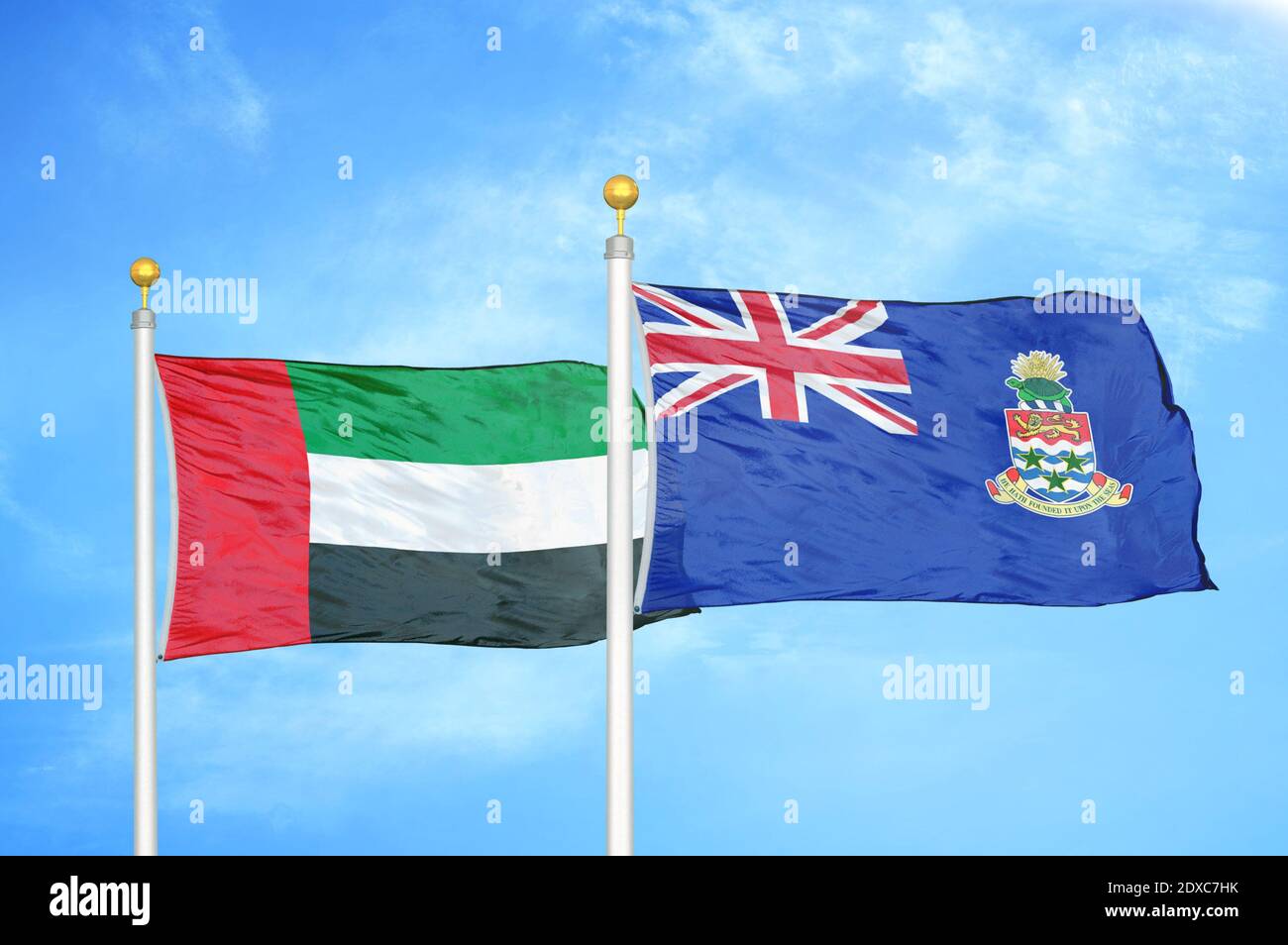 Emirates cayman islands flag hi-res stock photography and images - Alamy