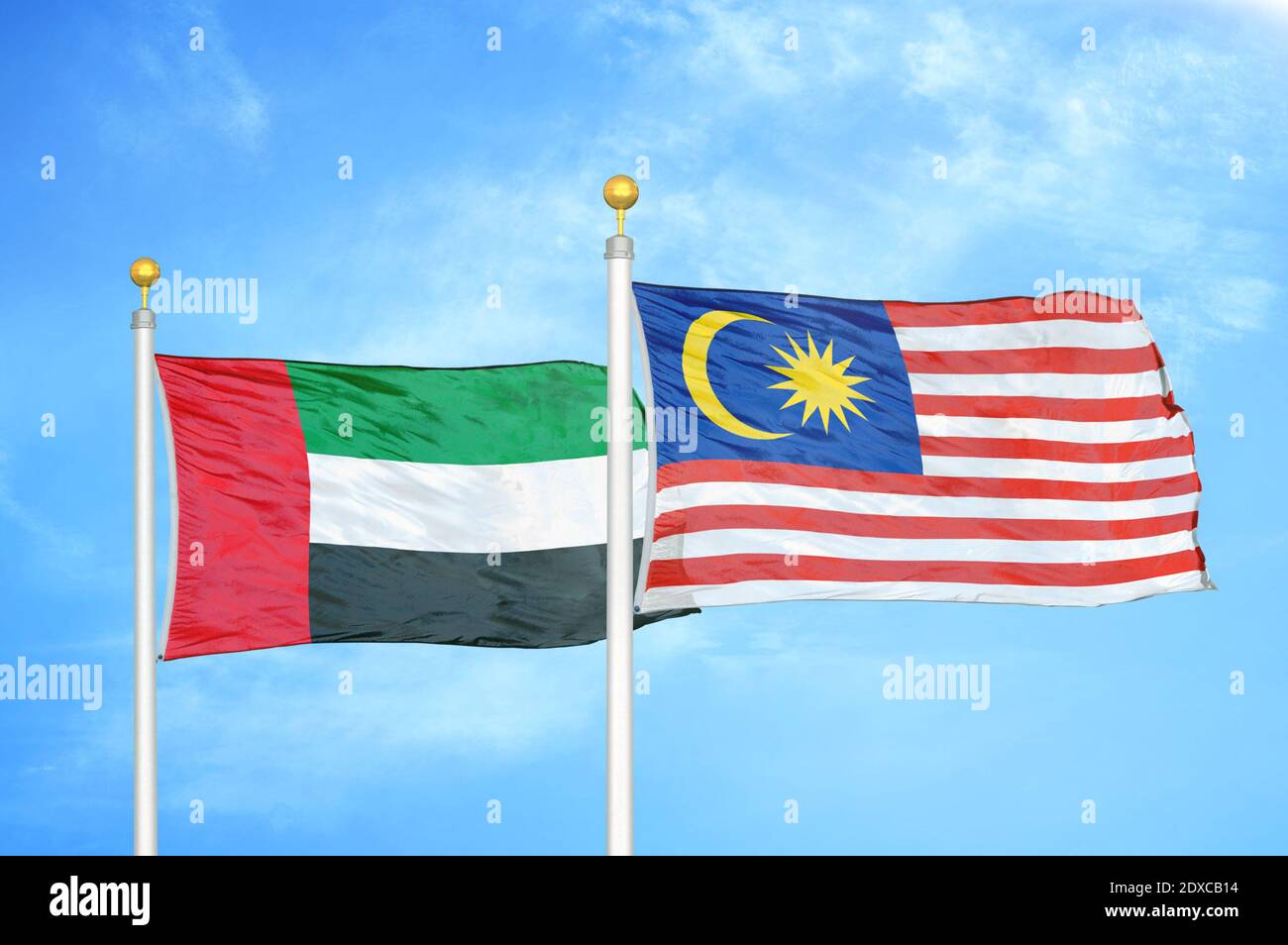 Malaysia Flag Sky High Resolution Stock Photography And Images Alamy