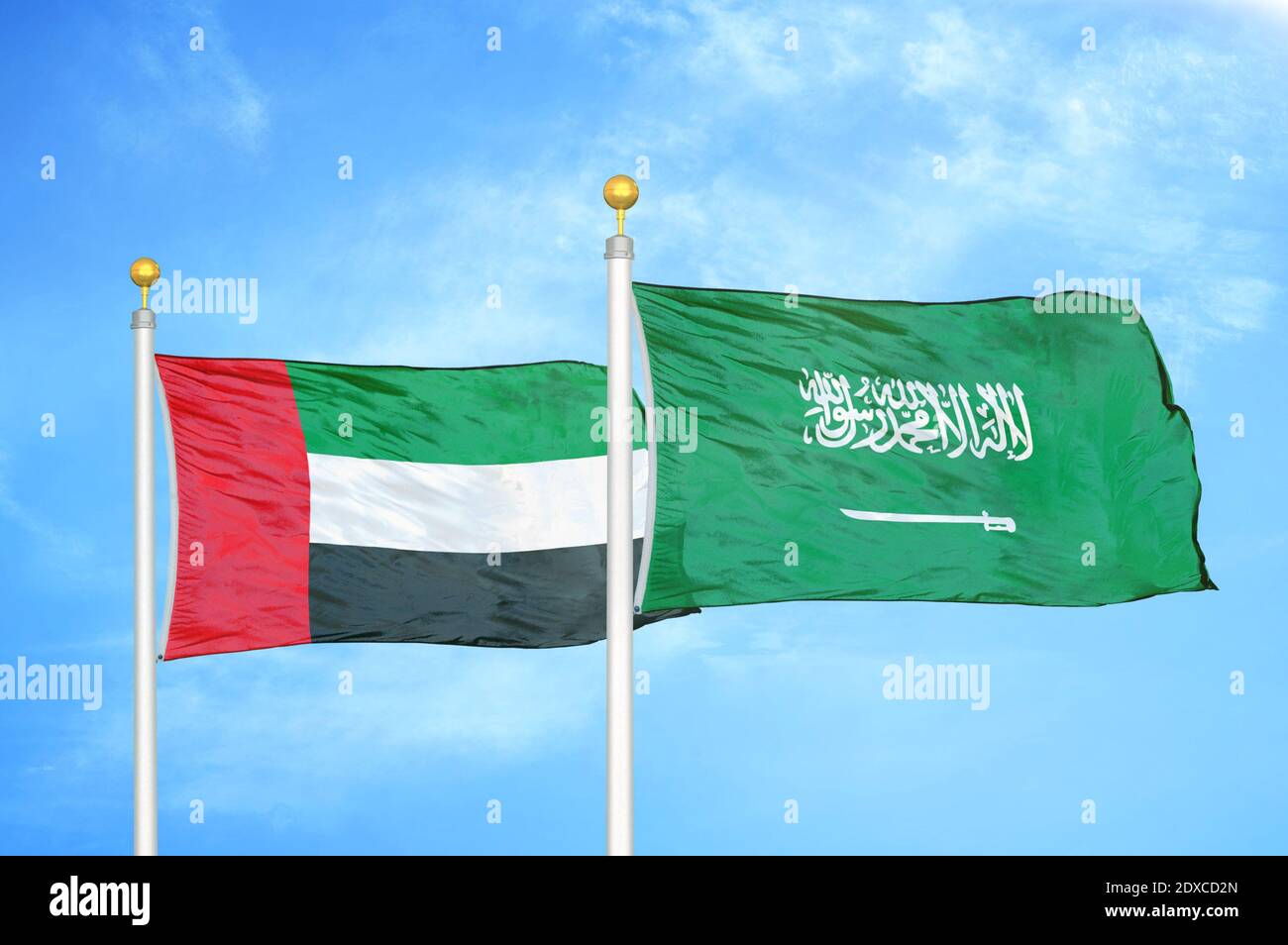 Emirates vs saudi arabia hi-res stock photography and images - Alamy