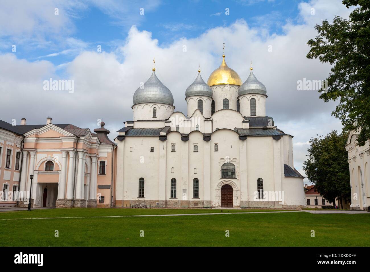 Cathedral of St. Sophia, Veliky Novgorod, Russia. Stock Photo