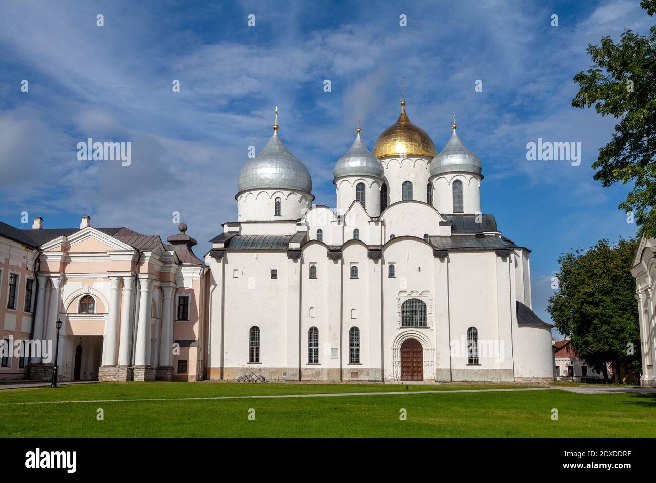 Cathedral of St. Sophia, Veliky Novgorod, Russia. Stock Photo