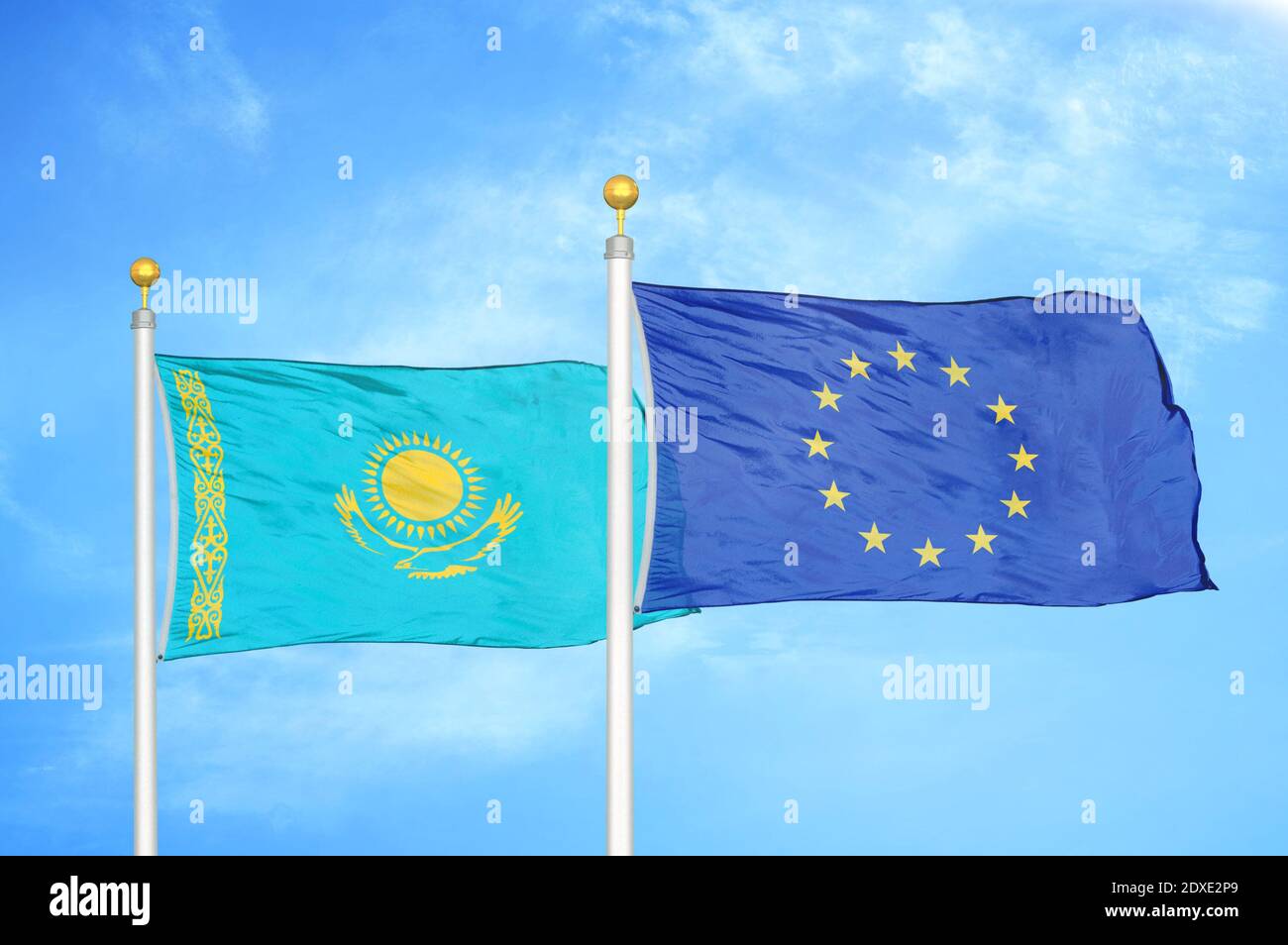 Kazakhstan and european union hires stock photography and images Alamy