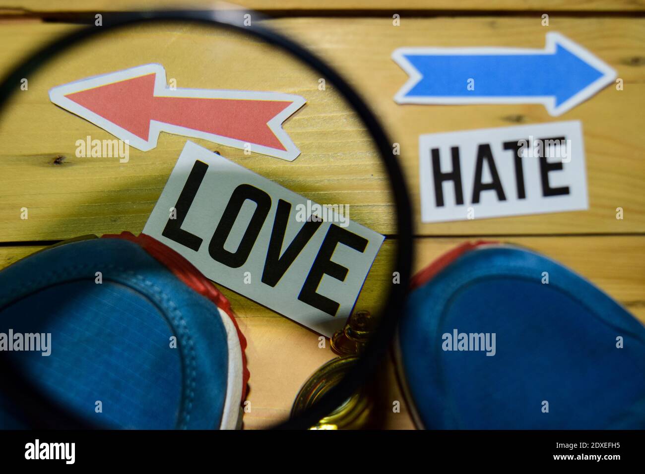 Love Hate Symbol High Resolution Stock Photography and Images - Alamy