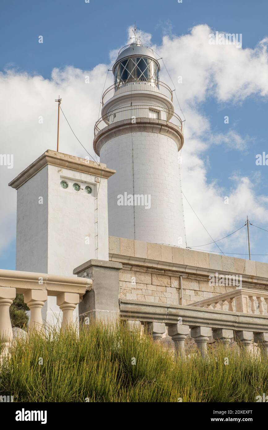 Spain, Balearic Islands, Formentor Lighthouse at Cap de Formentor Stock ...