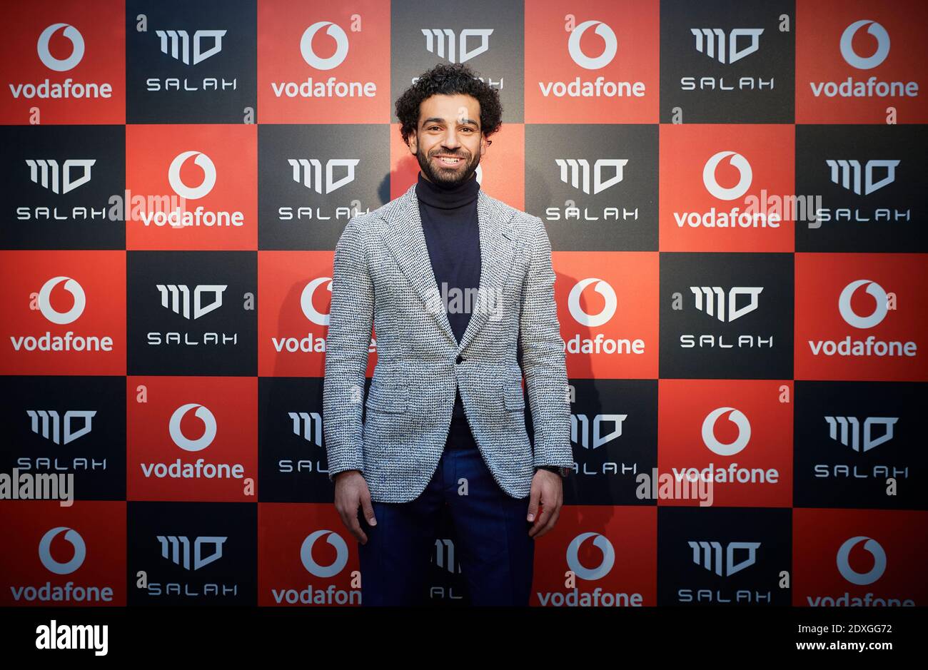Mohamed Salah Hamed Mahrous Ghaly is an Egyptian professional footballer who plays as a forward for Premier League club Liverpool and the Egypt nation Stock Photo