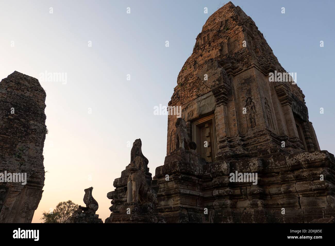 Central tower of the Preh Rup temple Stock Photo