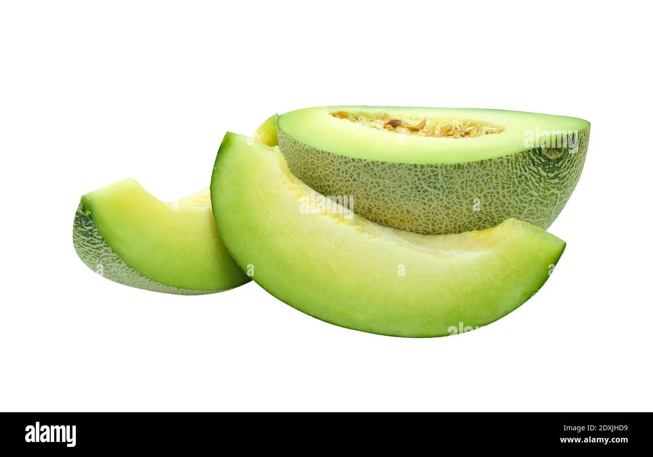 Hami Melon Isolated High Resolution Stock Photography And Images Alamy