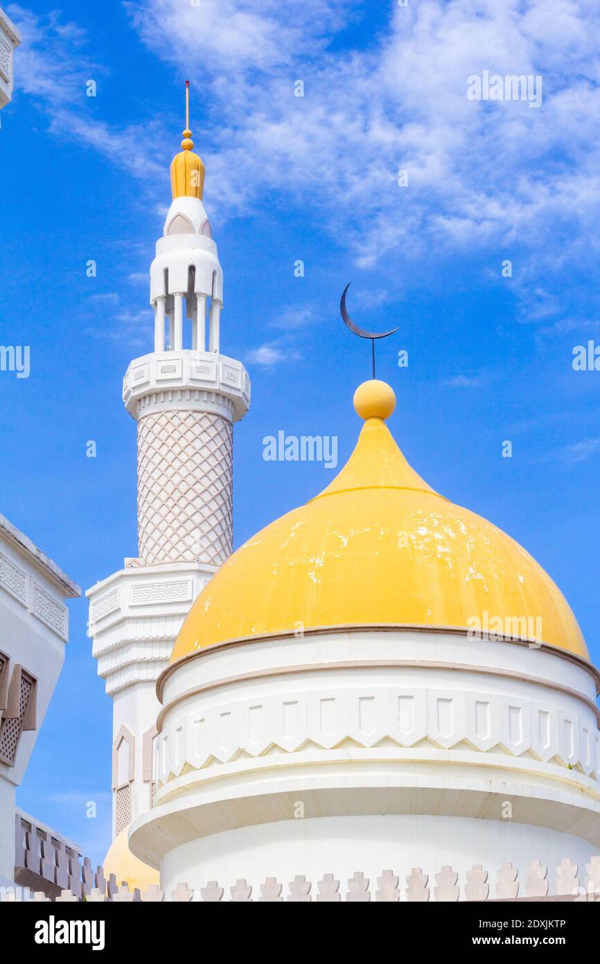 The Sultan Haji Hassanal Bolkiah Mosque in Cotabato City, Philippines Stock Photo