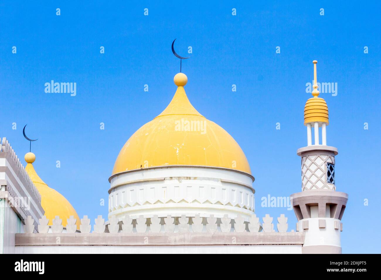 The Sultan Haji Hassanal Bolkiah Mosque in Cotabato City, Philippines Stock Photo