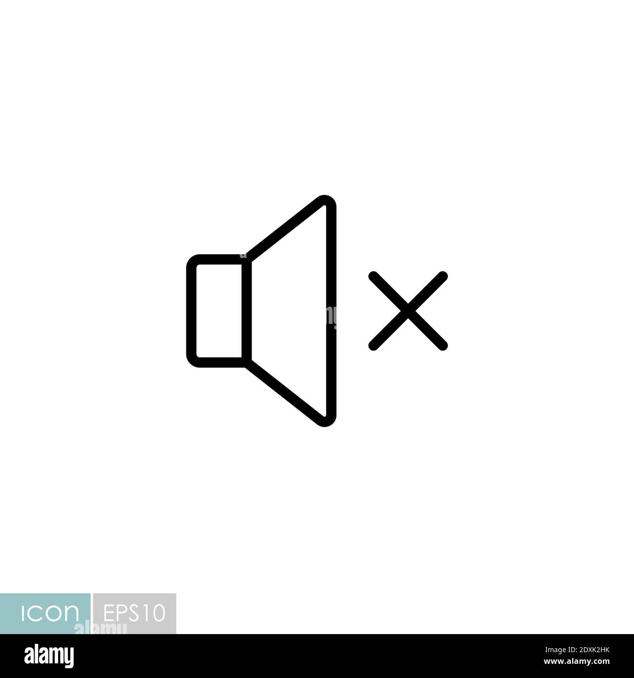 Sound on off vector icon. Volume. Mute button. Graph symbol for music and  sound web site and apps design, logo, app, UI Stock Vector Image & Art -  Alamy