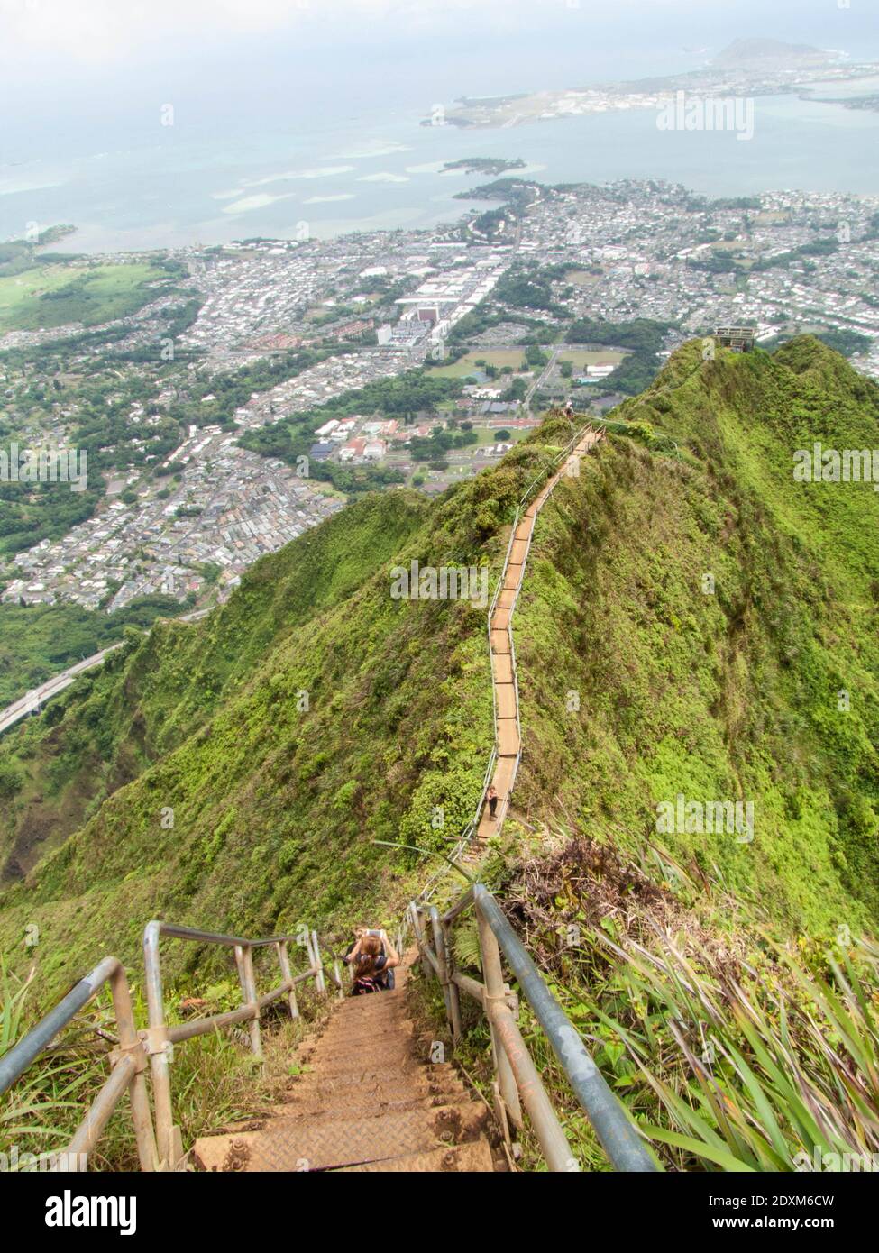 Stairway to heaven oahu hawaii hi-res stock photography and images - Alamy