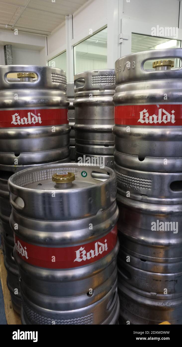 Taken inside a brewery in northern Iceland. One of the largest craft