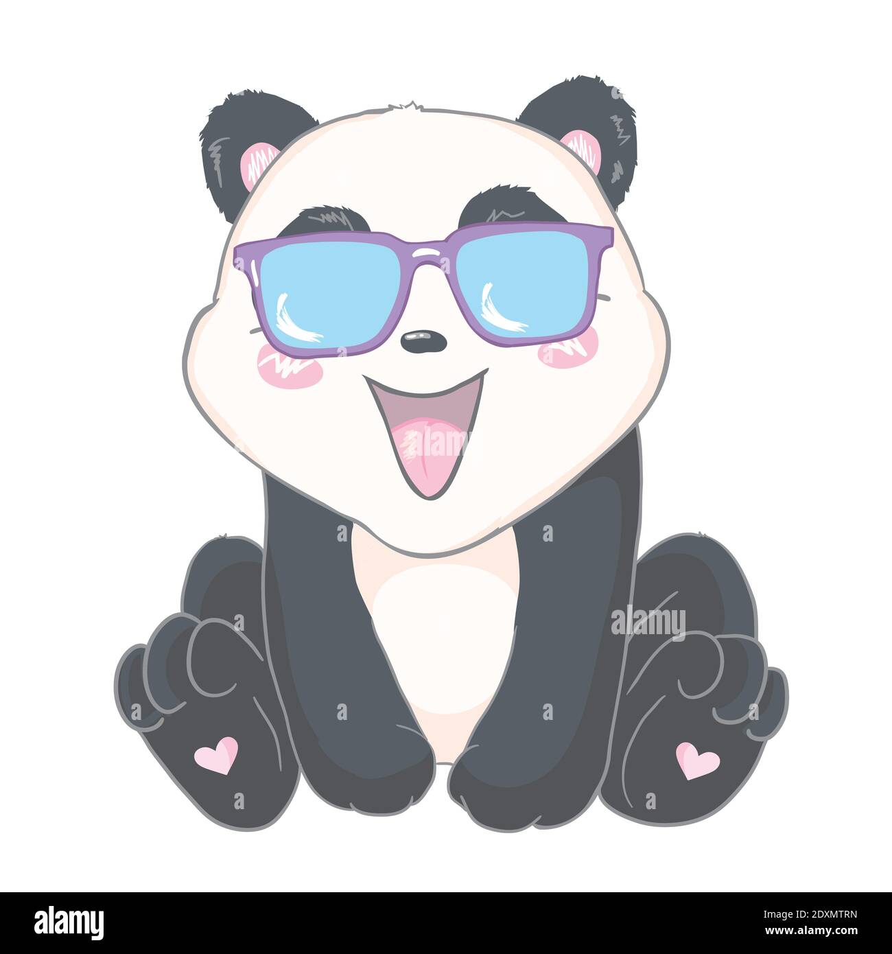 Glasses Storage Cute Panda Cartoon Glasses Bag Glasses Case