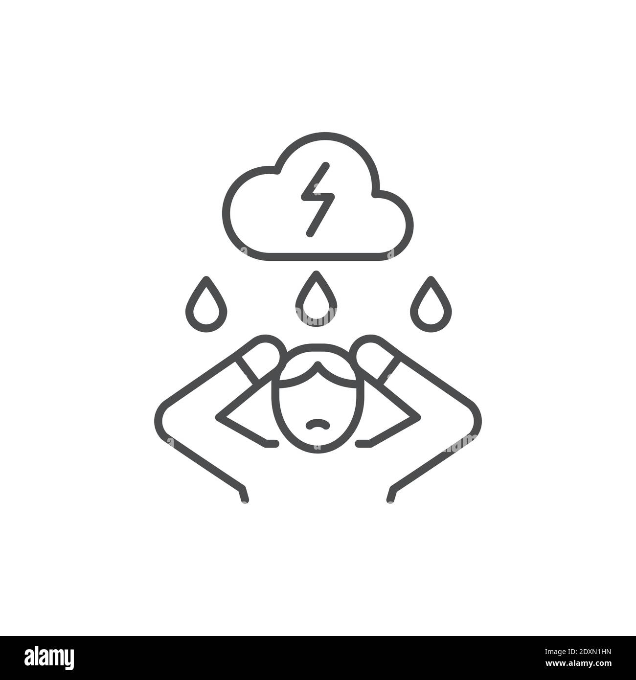Grief Line Color Icon Sign For Web Page Mobile App Stock Vector Image Art Alamy Grief Line Color Icon Sign For Web Page Mobile App Stock Vector Image Art Alamy