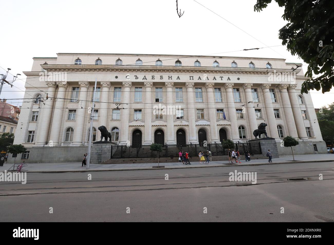 BULGARIA, SOFIA - AUGUST 01, 2019; Sofia Court House Stock Photo