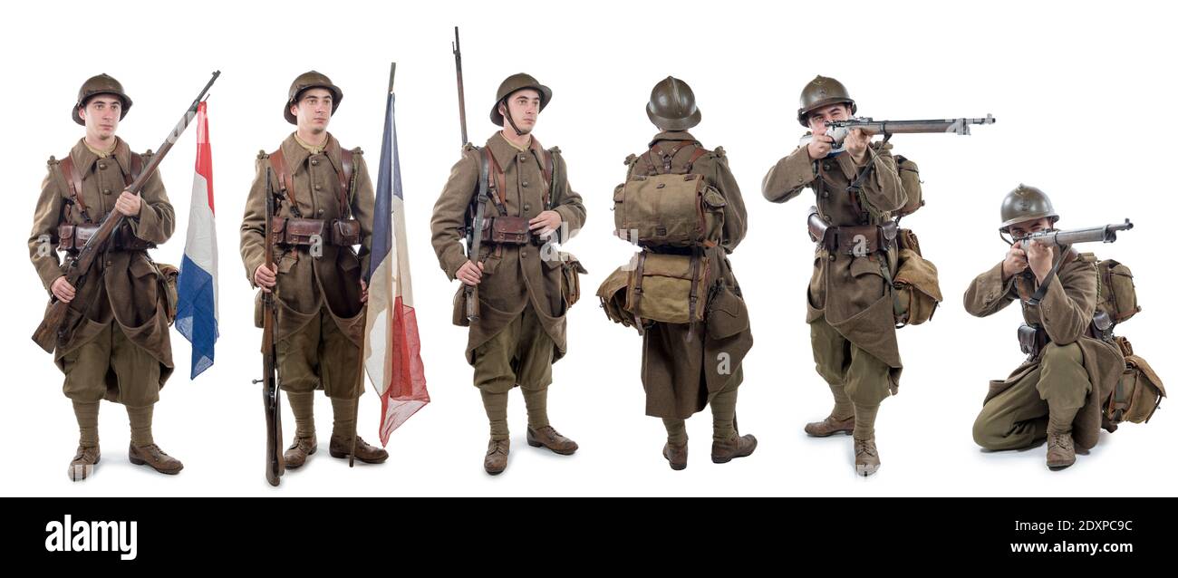 Soldier French Flag High Resolution Stock Photography and Images - Alamy