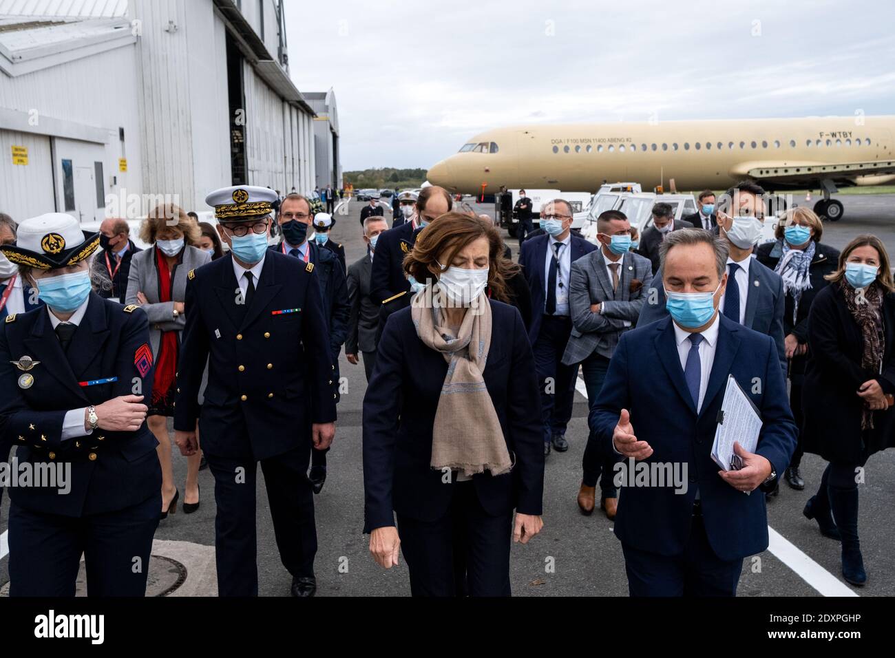 On Thursday 8th October 2020, Florence Parly, Minister of the Armed ...