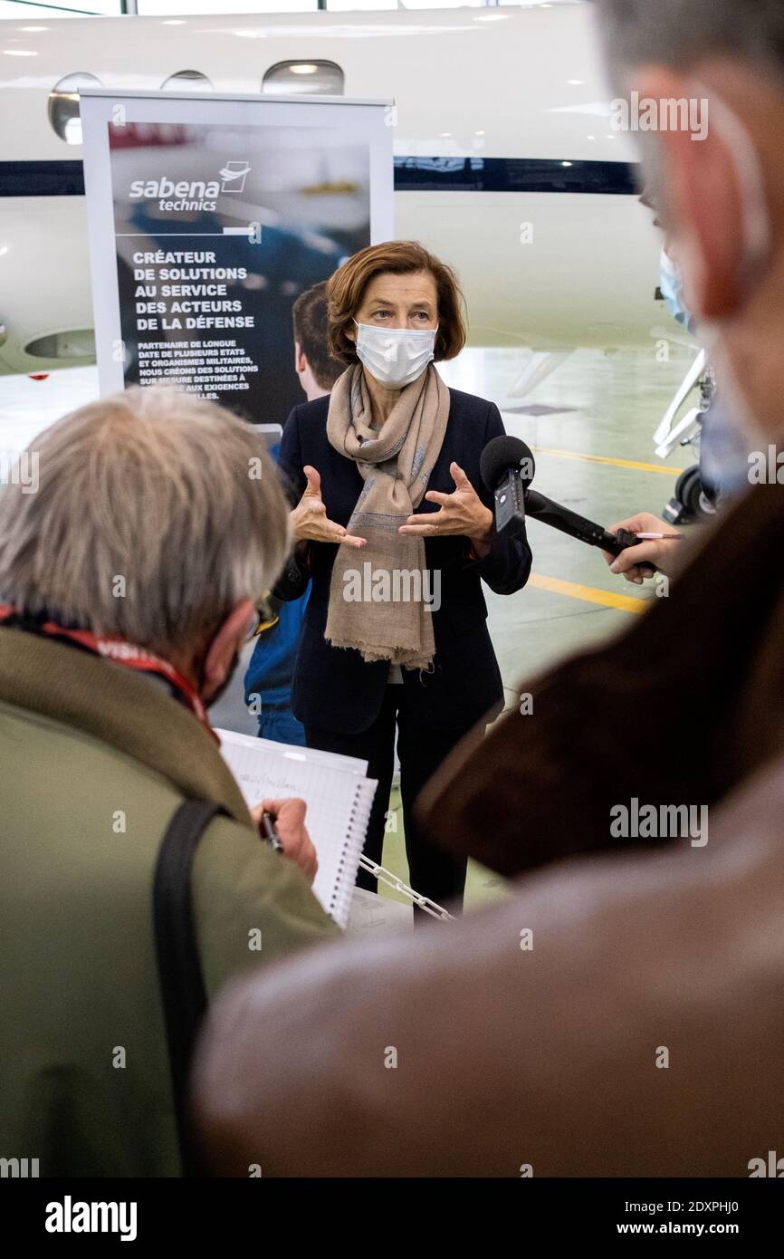 On Thursday 8th October 2020, Florence Parly, Minister of the Armed ...