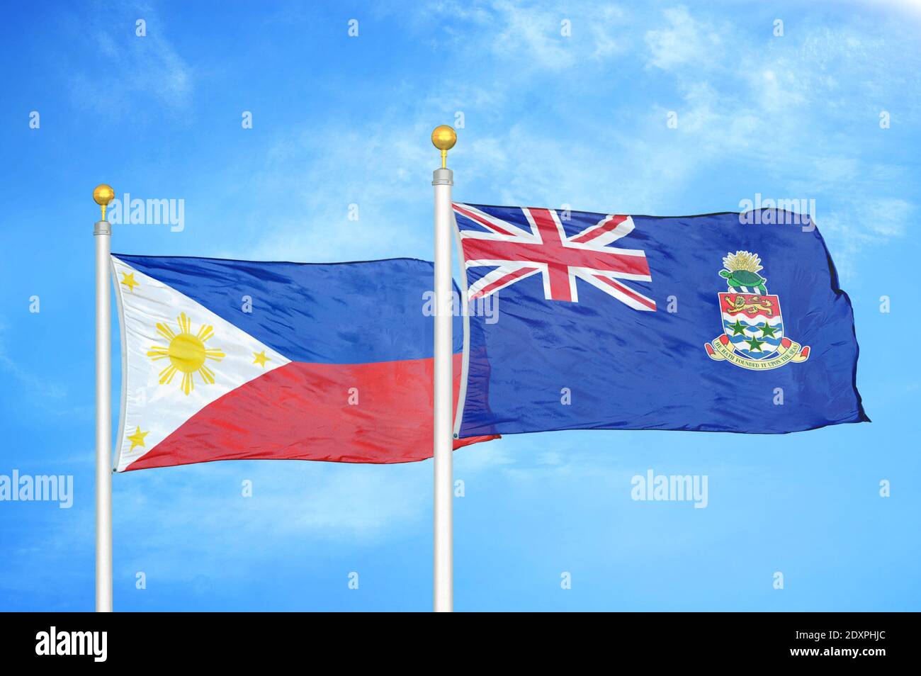 Philippines cayman islands flag hi-res stock photography and images - Alamy