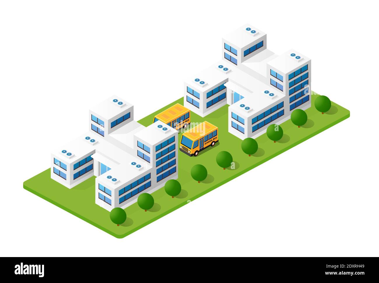 The isometric city with skyscraper from Stock Vector Image & Art - Alamy