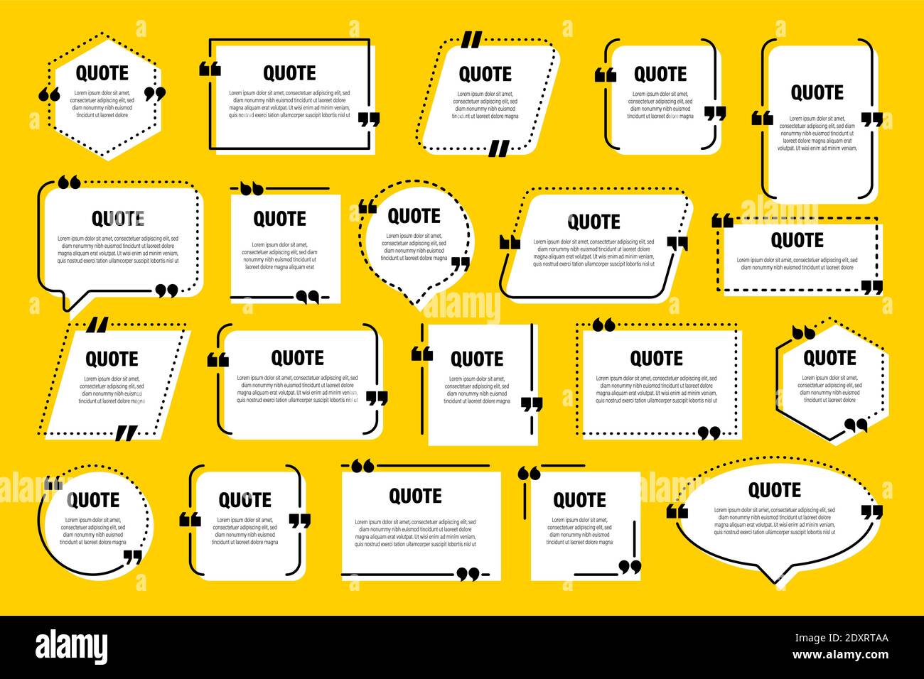 Bubbles quotes Stock Vector Images Alamy