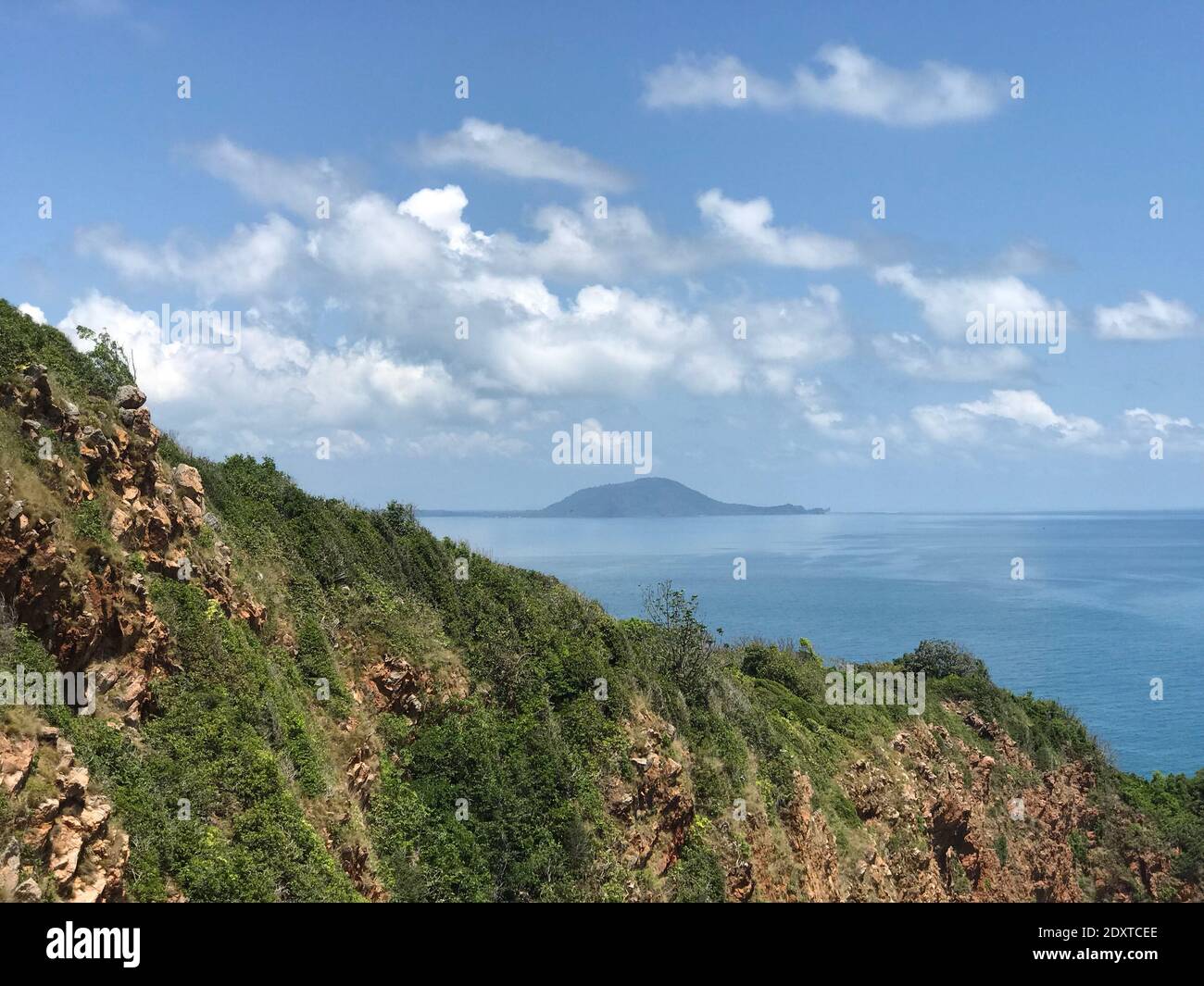 Scenic View Of Sea Against Sky Stock Photo