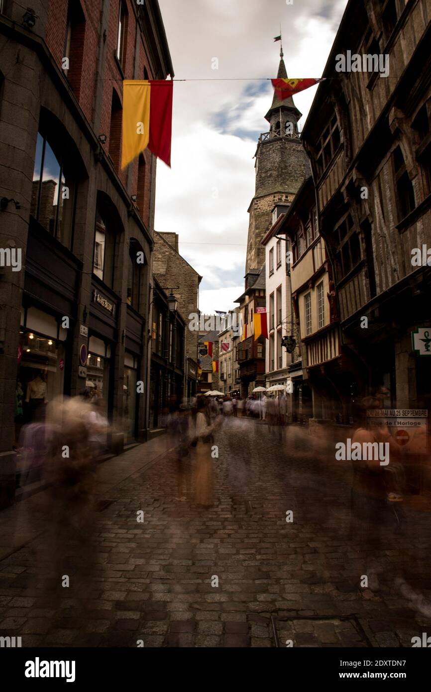 A journey through time. La Fête des Remparts is a great medieval festival  which takes place every two years in Brittany in Dinan called a "city of  art Stock Photo - Alamy