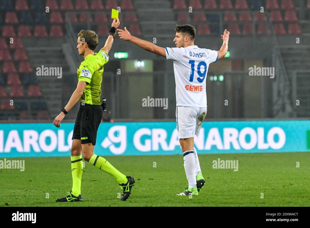 Footballers yellow card hires stock photography and images Alamy