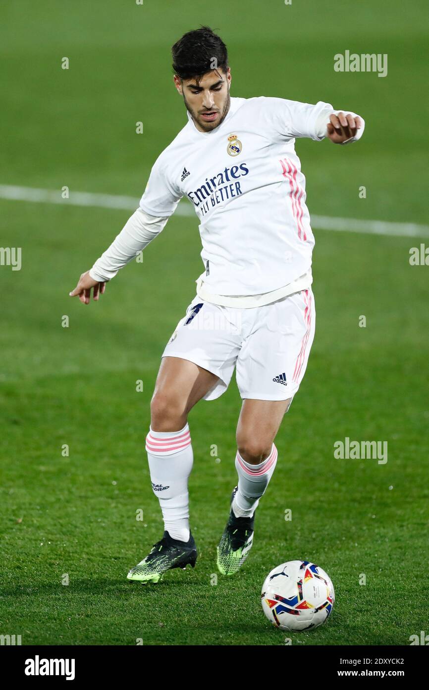 Marco Asensio of Real Madrid during the Spanish championship La