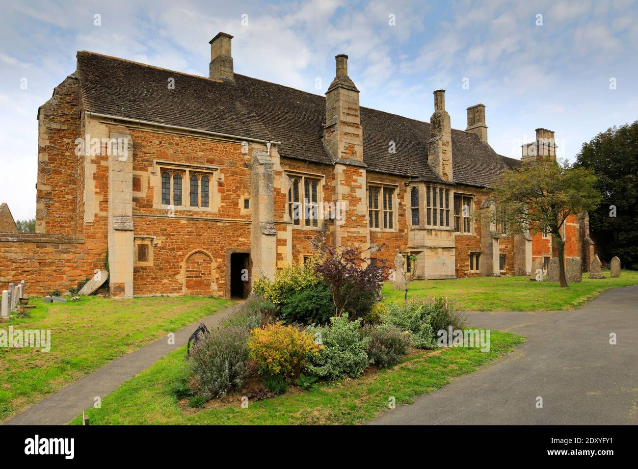 Bede House, an English Heritage house, Lyddington village, Rutland County, England, UK Stock