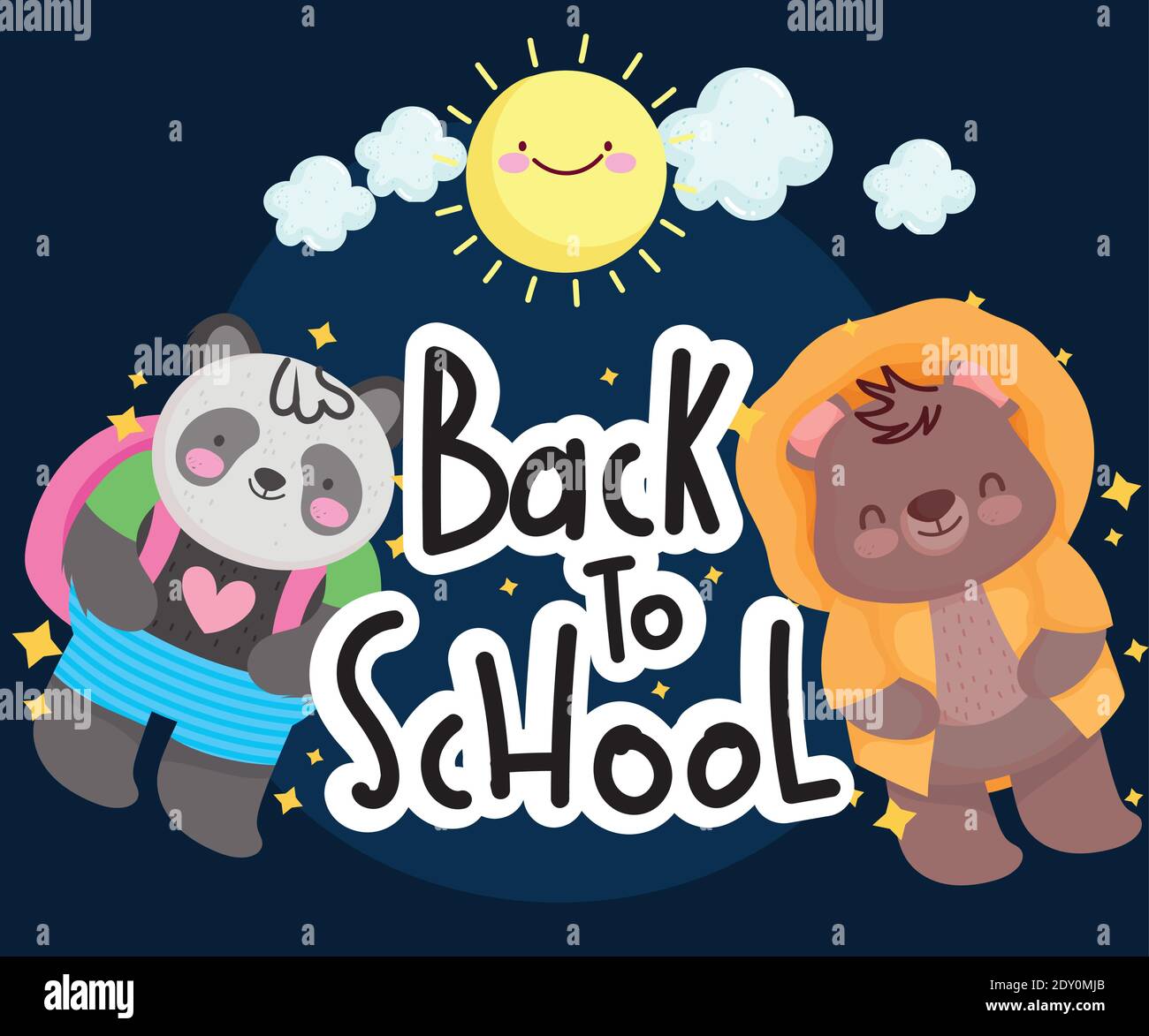 back to school vector illustration Stock Vector Image & Art - Alamy