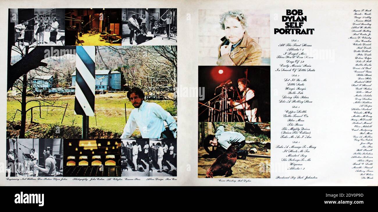 Bob Dylan Self Portrait Album