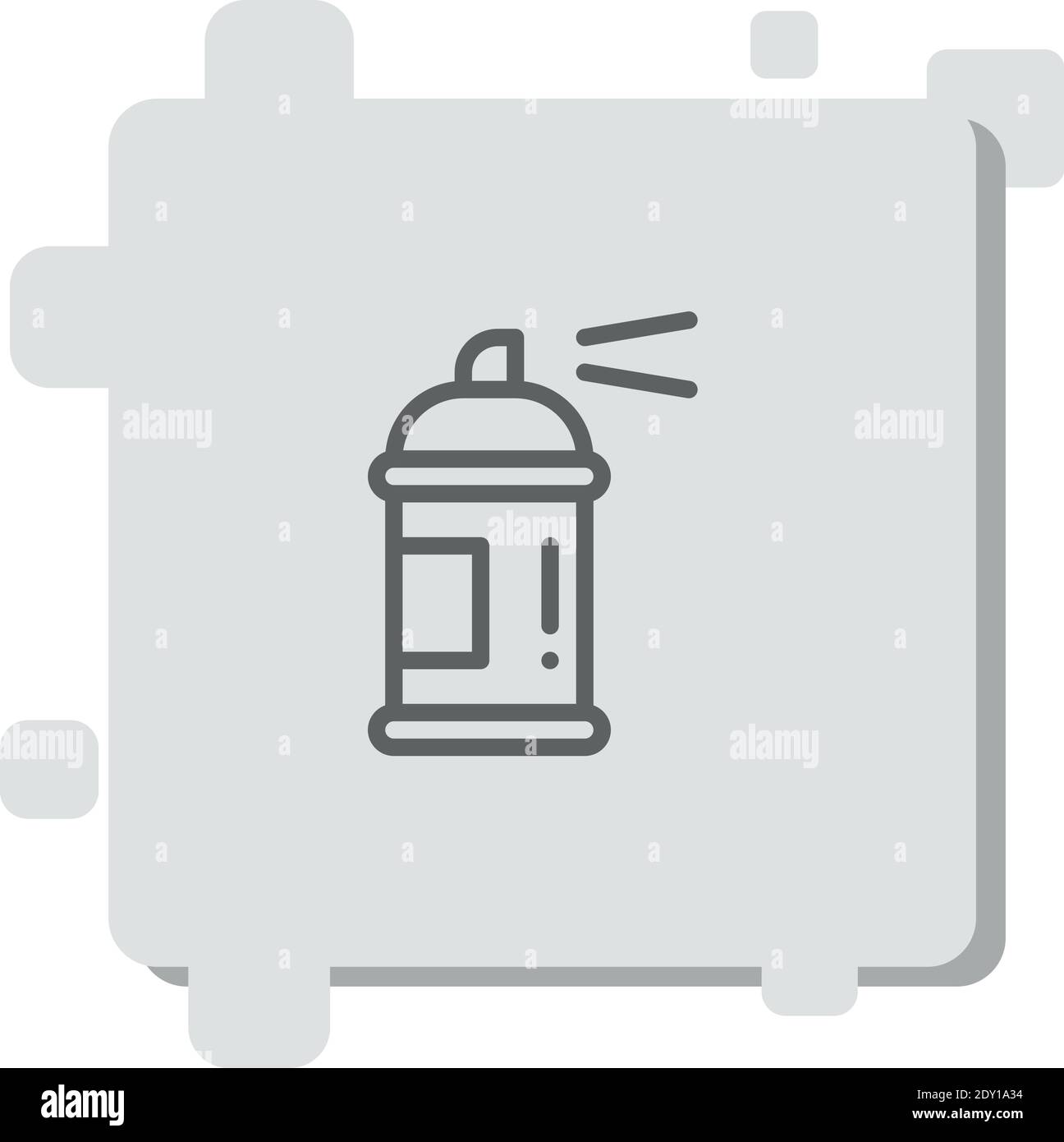 spray vector icon modern simple vector illustration Stock Vector Image ...