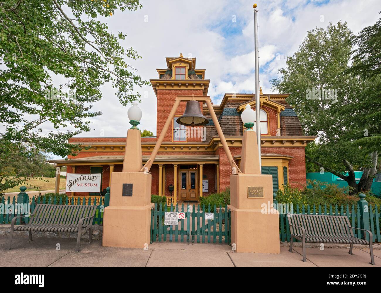 New Mexico, Silver City Museum Stock Photo