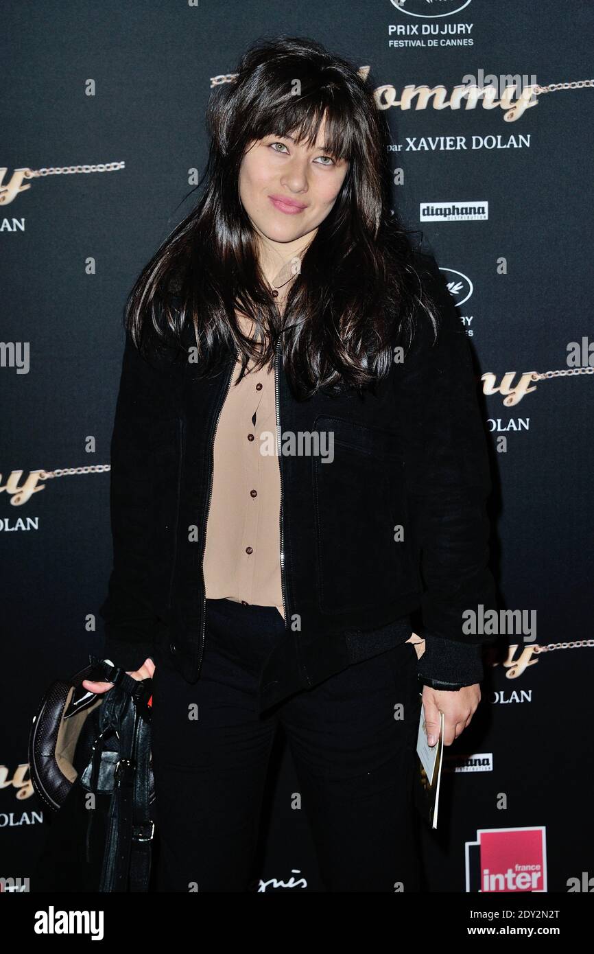 Mylene Jampanoi attending the Mommy Premiere at Mk2 Bibliotheque Cinema in Paris, France, on September 30, 2014. Photo by Aurore Marechal/ABACAPRESS.COM Stock Photo