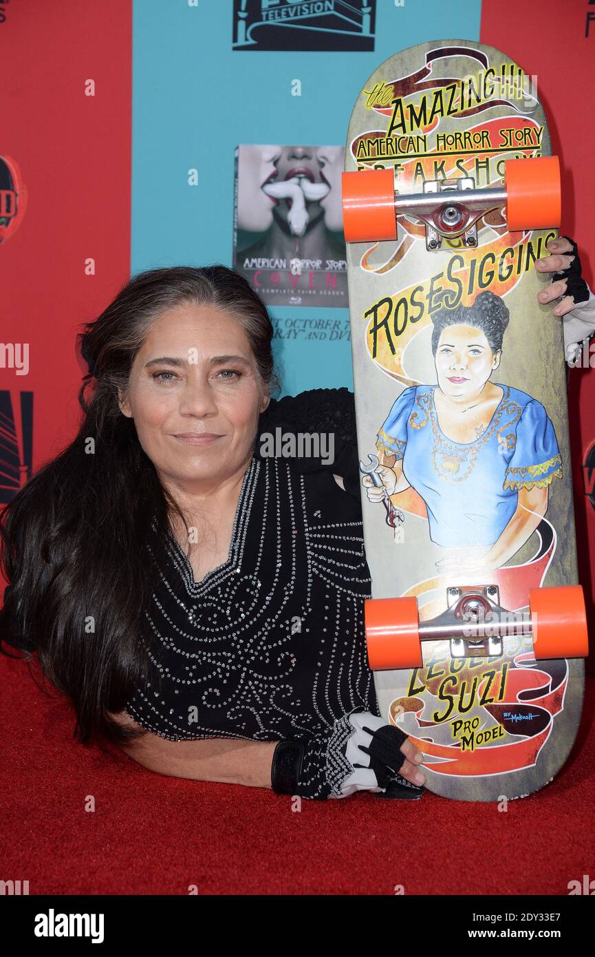 Rose Siggins attends FX American Horror Story: Freak Show premiere  screening at TCL Chinese Theatre in Los Angeles, CA, USA, on October 5,  2014. Photo by Lionel Hahn/ABACAPRESS.COM Stock Photo - Alamy