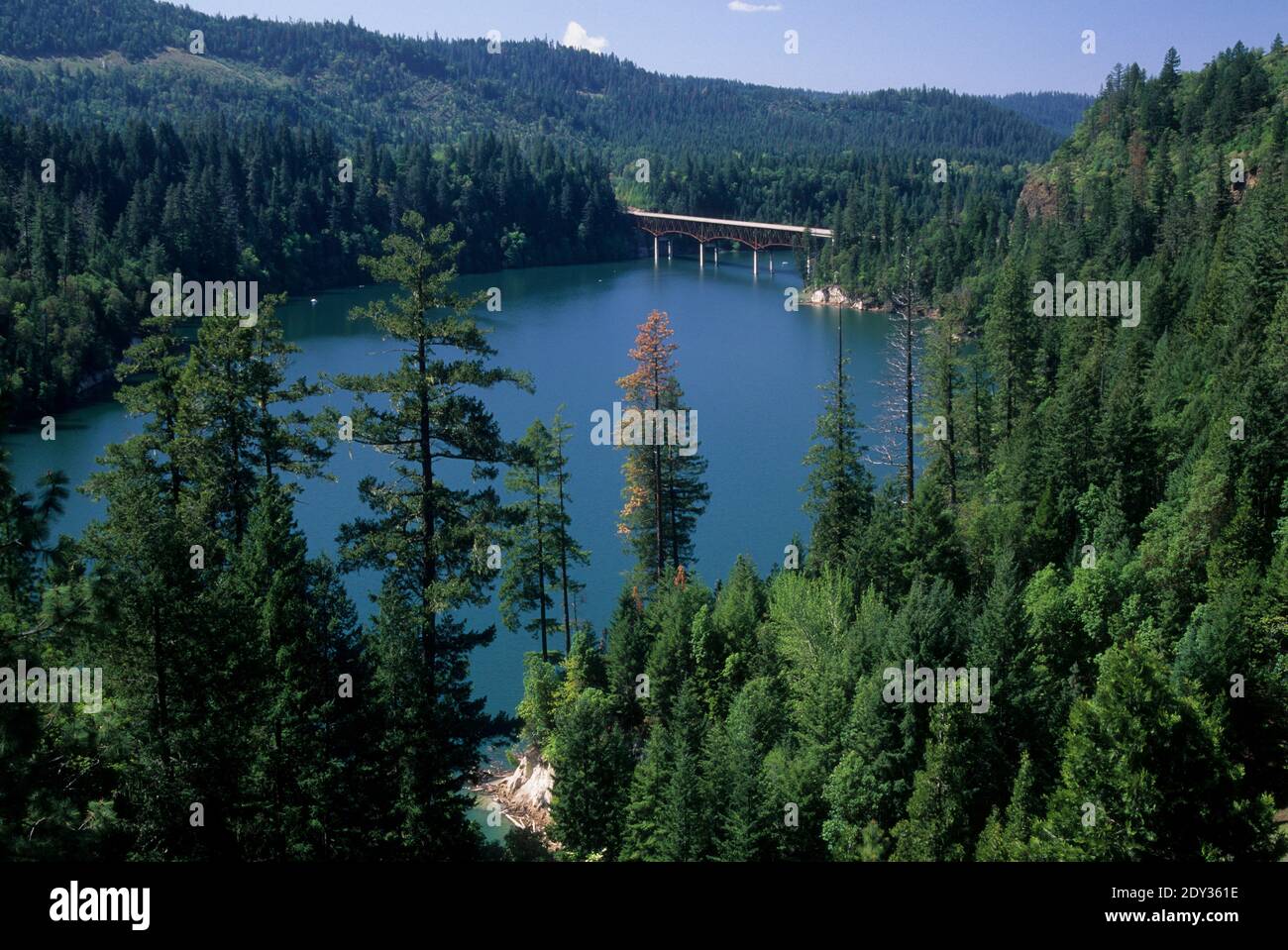 Lost Creek Lake, Rogue-Umpqua National Scenic Byway, Oregon Stock Photo