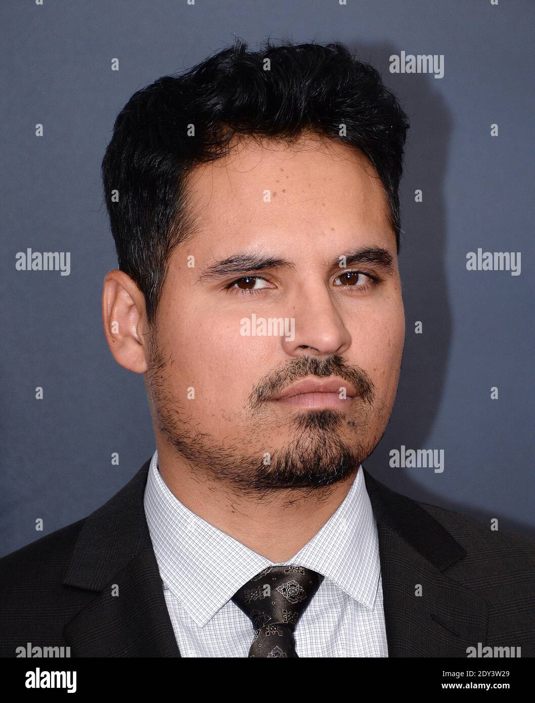 Actor Michael Pena Attends The Movie Premiere Of Fury At The Newseum In