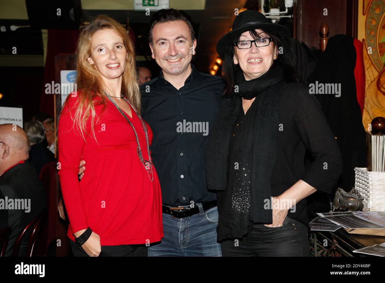 Gerald Dahan and his pregnant wife attending a party to celebrate ...