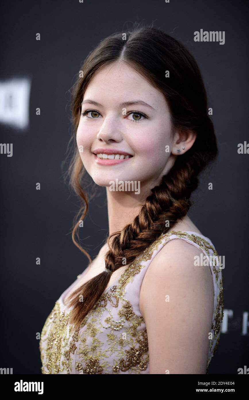 Mackenzie Foy attends the premiere of Paramount Pictures Interstellar